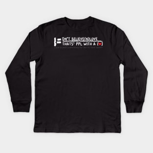 Addiction Kids Long Sleeve T-Shirt